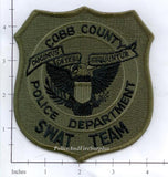 Georgia - Cobb County Police Dept SWAT Team Patch