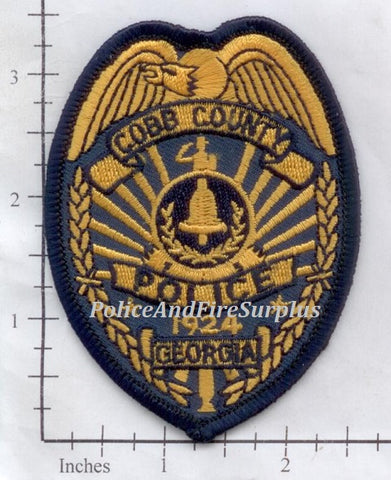 Georgia - Cobb County Police Dept Patch v2