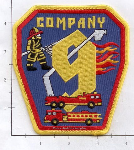 Georgia - Dekalb County Company  9 Fire Dept Patch v1