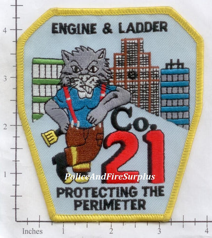 Georgia - Dekalb County Company 21 Fire Dept Patch v1