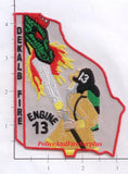 Georgia - Dekalb County Company 13 Fire Dept Patch v1