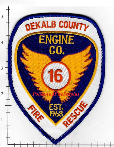 Georgia - Dekalb County Engine 16 Fire Dept Patch