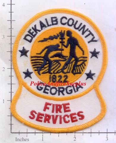 Georgia - Dekalb County Fire Services Patch