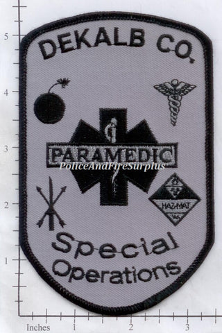 Georgia - Dekalb County Special Operations Paramedic Patch