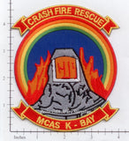 Hawaii - Kaneohe Bay MCAS Crash Fire Rescue Patch