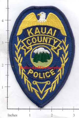 Hawaii - Kauai Police Dept Patch