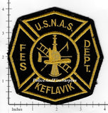 Iceland - Keflayik Naval Station Fire And Emergency Services Patch v1