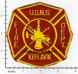 Iceland - Keflayik Naval Station Fire Dept Patch v1
