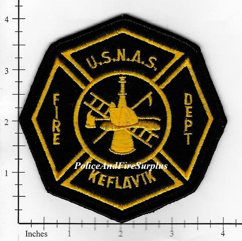 Iceland - Keflayik Naval Station Fire Dept Patch v4