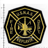 Iceland - Keflayik Naval Station Fire Dept Patch v5