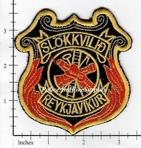 Iceland - Reykjavikur Fire Dept Patch