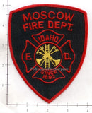 Idaho - Moscow Fire Dept Patch