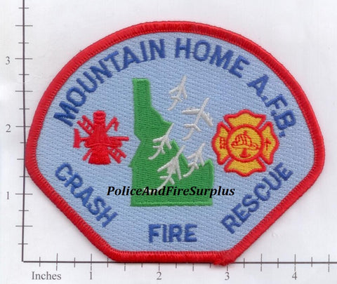 Idaho - Mountain Home Air Force Base Crash Fire Rescue Patch