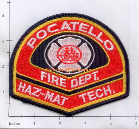 Idaho - Pocatello Fire Dept Haz Mat Technician Patch