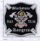 Illinois - Chicago Engine  63 Truck 16 Fire Dept Patch v3