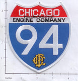 Illinois - Chicago Engine  94 Fire Dept Patch