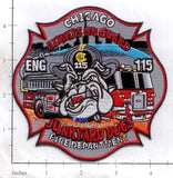 Illinois - Chicago Engine 115 Fire Dept Patch v2