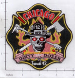 Illinois - Chicago Ladder 12 Fire Dept Patch