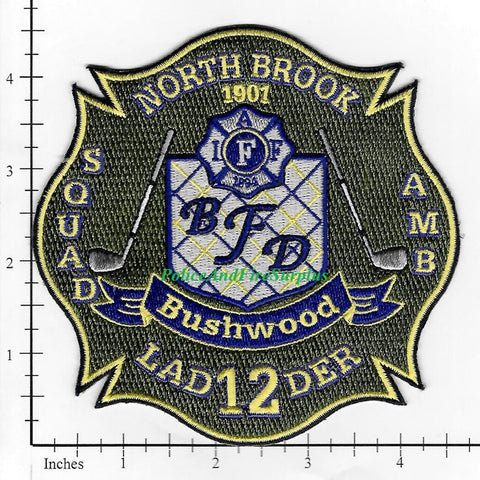 Illinois - Northbrook Station 12 Patch