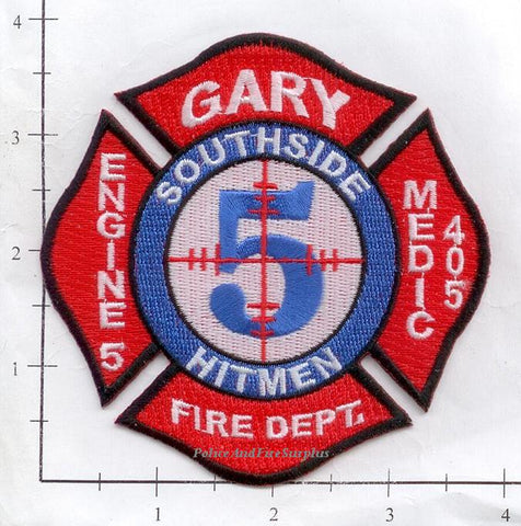 Indiana - Gary Engine  5 Medic 405 Fire Dept Patch