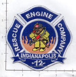 Indiana - Indianapolis Engine 12 Rescue 12 Fire Dept Patch
