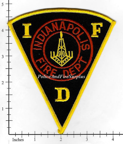 Indiana - Indianapolis   Fire Dept Patch v2