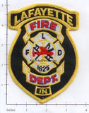 Indiana - Lafayette Fire Dept Patch