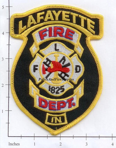 Indiana - Lafayette Fire Dept Patch