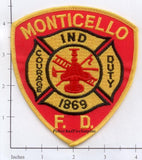 Indiana - Monticello Fire Dept Patch