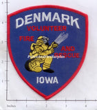 Iowa - Denmark Volunteer Fire And Rescue Patch