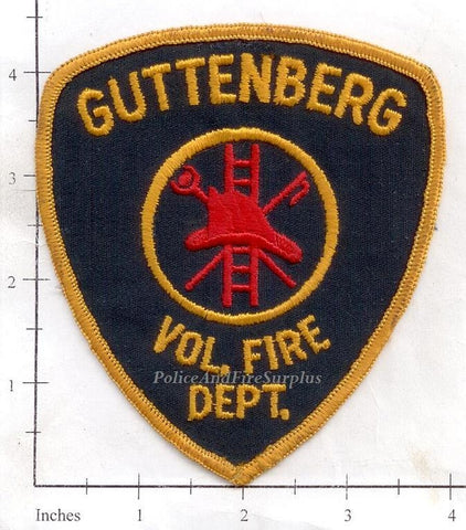 Iowa - Guttenberg Volunteer Fire Dept Patch
