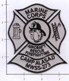 Iraq - Al Asad MWSS 273 Marine Corps Aircraft Firefighting Dept Patch