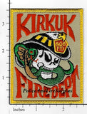 Iraq - Kirkuk Air Base 506 Air Expeditionary Group Fire Dept Patch v3