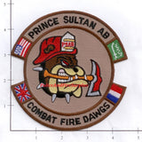 Iraq - Prince Sultan Air Base Fire Patch