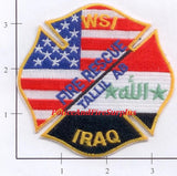 Iraq - Talil Air Base Fire Rescue Patch