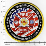 Iraq - Wackenhut Services International Fire and Emergency Services Fire Rescue Patch v1