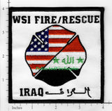 Iraq - Wackenhut Services International Fire Rescue Patch