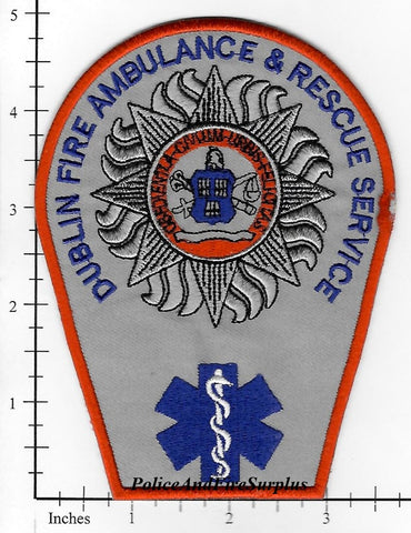 Ireland - Dublin Fire Ambulance and Rescue Fire Patch v2