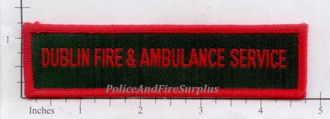 Ireland - Dublin Fire & Ambulance Service Patch