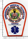 Ireland - Northeastern University Emergency Medical Technician Fire Patch