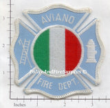 Italy - Aviano Air Force Base Fire Rescue Fire Dept Patch v1