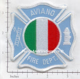Italy - Aviano Air Force Base Fire Rescue Fire Dept Patch v2