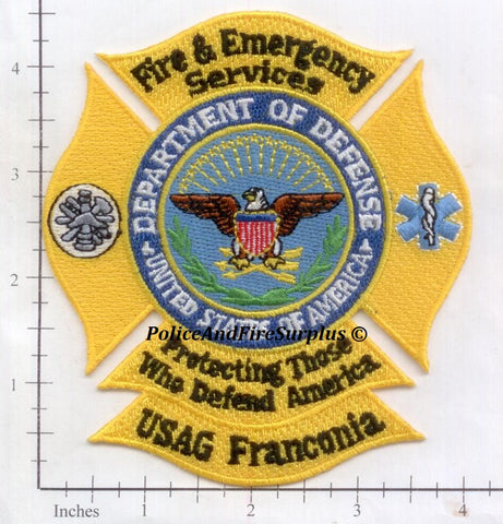 Italy - Franconia US Air Group & Emergency Services Patch v2