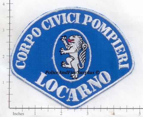 Italy - Locarno Fire Dept Patch