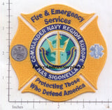 Italy - Sigonella Naval Air Support Fire and Emergency Services Patch