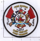 Kuwait - Camp Arifjan Camp Virginia US Army Area Support Group Patch