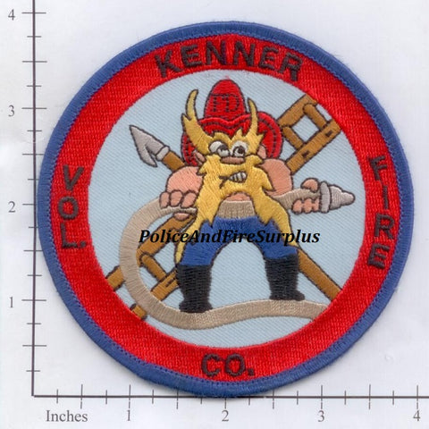 Louisiana - Kenner Volunteer Fire Company Patch