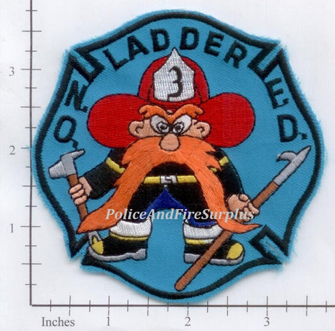 Louisiana - New Orleans Ladder  3 Fire Dept Patch