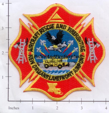 Louisiana - New Orleans Lakefront Airport Aircraft Rescue & Firefighting Patch