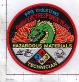 Louisiana - PPG Industries Emergency Response Team Haz Mat Technician Patch